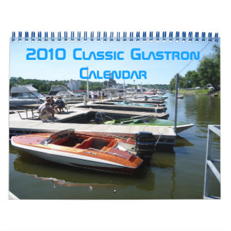 Calendrier glastron classique 2010