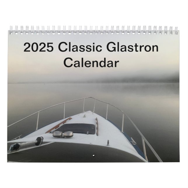 Calendrier glastron classique 2025 (Protection)
