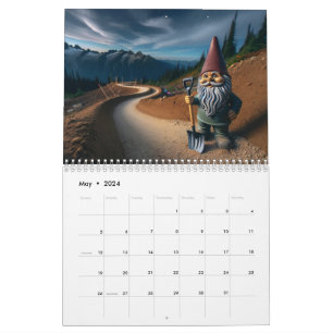 Calendrier Gnome du sentier VTT
