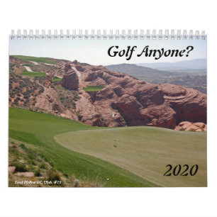 Calendrier Golf n'importe qui