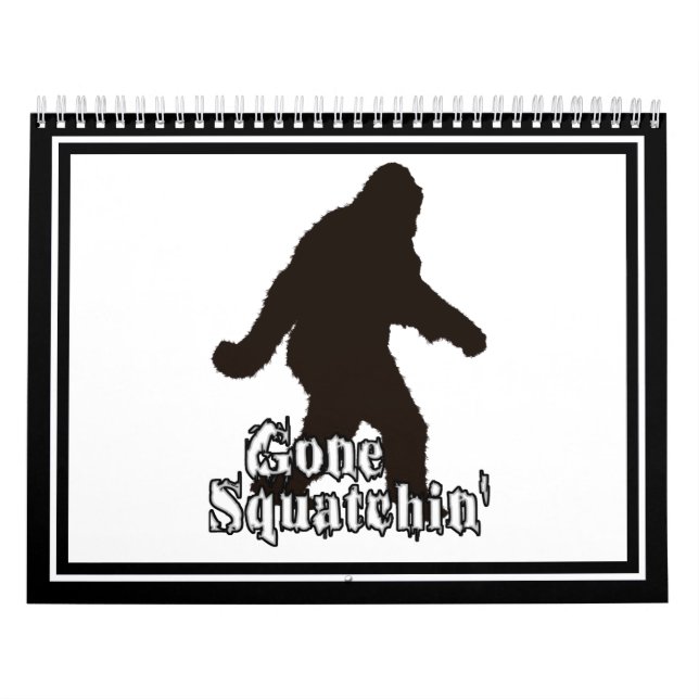 Calendrier Gone Squatchin' (Protection)