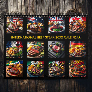 Calendrier Goût du Monde : 20XX International Beef Steak
