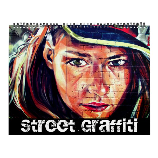 Calendrier graffiti de rue 2025 (Protection)