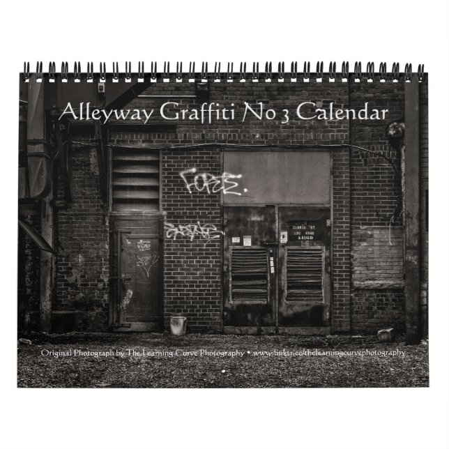 Calendrier Graffiti de ruelle n° 3 (Protection)