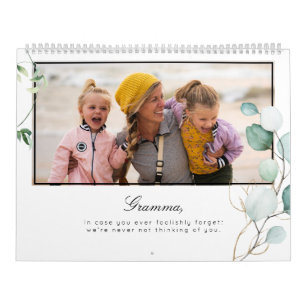 Calendrier Grand-mère modèle photo Greenery ID931