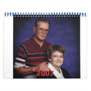 Calendrier Grand-père et grand-mère, 2007