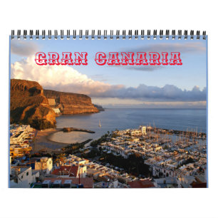 Calendrier Grande Canarie - Îles Canaries -