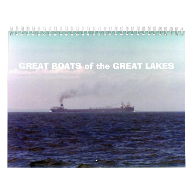 Calendrier GRANDS BATEAUX des GREAT LAKES (Protection)