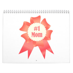 Calendrier Gratitude Numéro Une maman lauréat du prix ruban