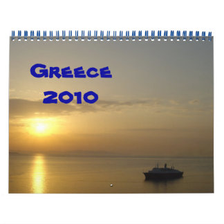 Calendrier Grèce 2010