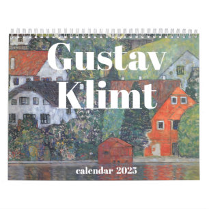 Calendrier Gustav Klimt 2025 Collection d'Art