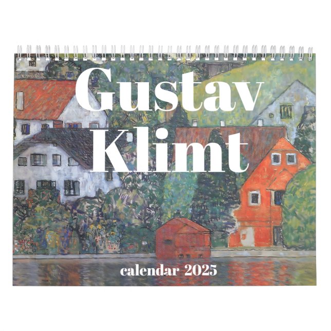 Calendrier Gustav Klimt Calendar 2025 Art Collection  (Protection)