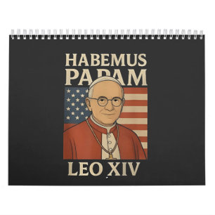 Calendrier Habemus papam Pape Léon XIV Église chrétienne