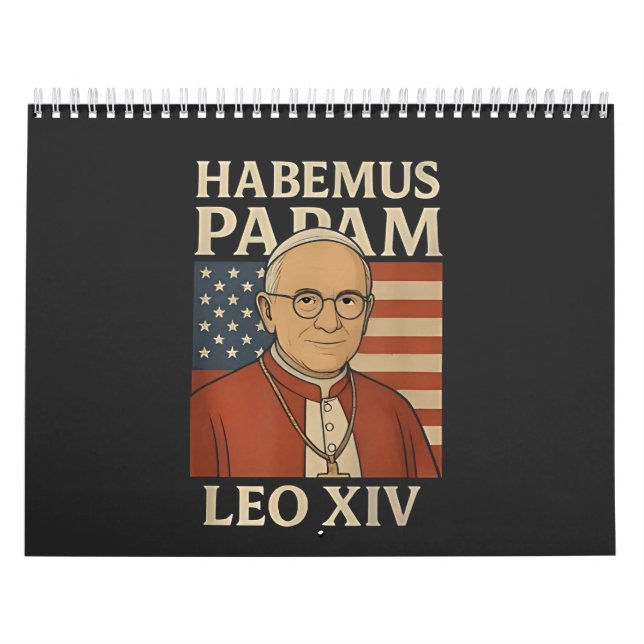 Calendrier Habemus papam Pape Léon XIV Église chrétienne (Protection)