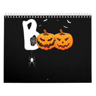 Calendrier Halloween Boo Scanner Citrouilles Spider Trick ou 