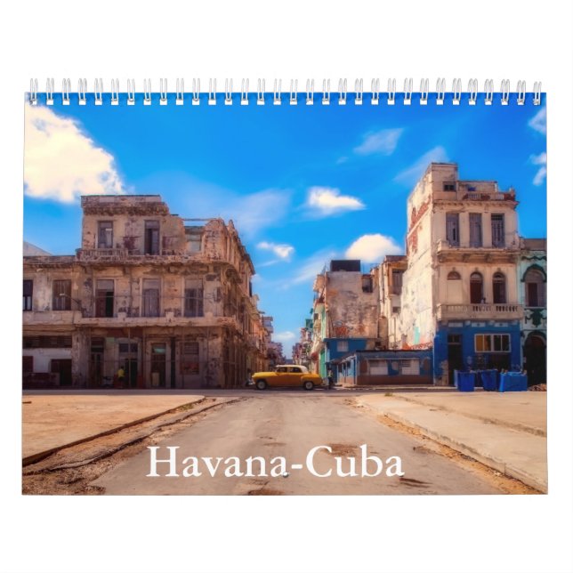 Calendrier Havana-Cuba Calendar (Protection)
