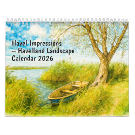 Calendrier Havel Impressions – 2026 Havelland Landscape Calen