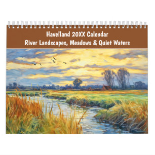 Calendrier Havelland 2026 – Paysages fluviaux, Pra