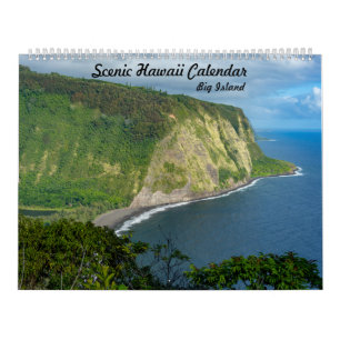 Calendrier Hawaii Big Island