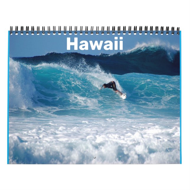 Calendrier Hawaii - États-Unis - (Protection)