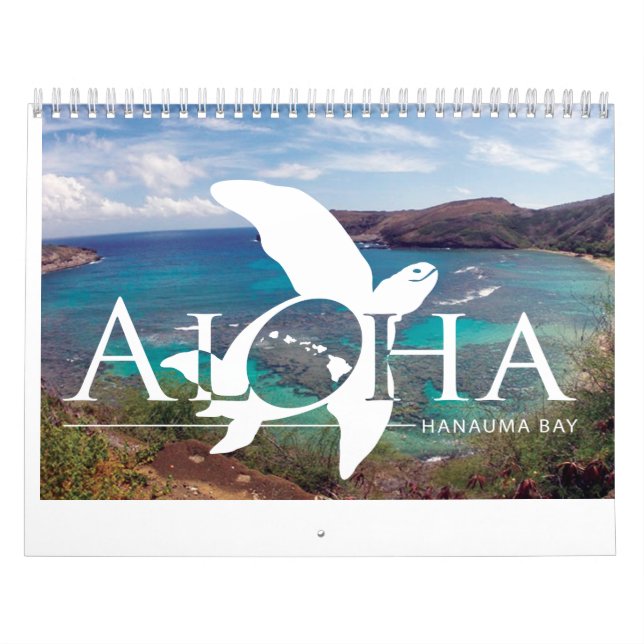 Calendrier Hawaii Marine Life (Protection)