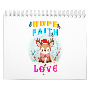 Calendrier Hope Faith Love