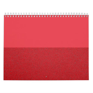 Calendrier horizontal Fractionné Tomate rouge mura