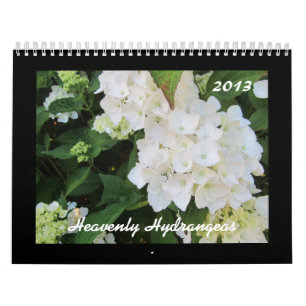 Calendrier Hydrangeas Célestes 2013