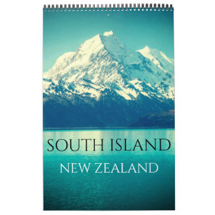 Calendrier île du sud nouvelle-zélande