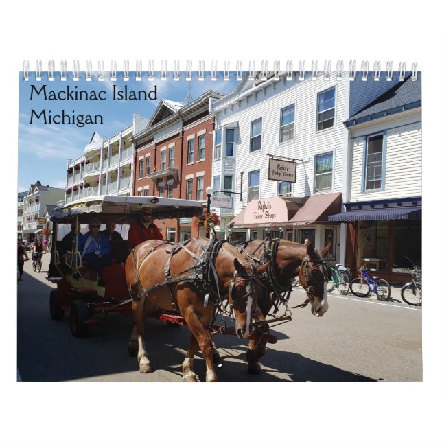 Calendrier Île Mackinac, Michigan (Protection)