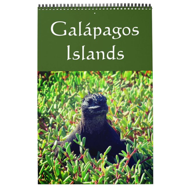 Calendrier îles Galapagos (Protection)