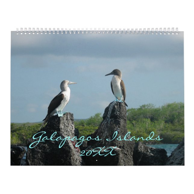 Calendrier Îles Galápagos (Protection)