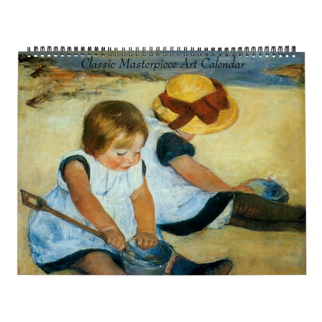 Calendrier Illustration classique de chef d'oeuvre (Protection)