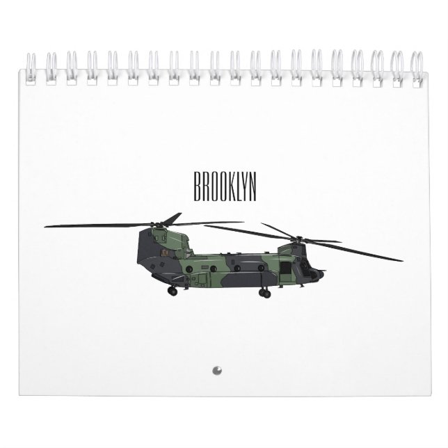 Calendrier Illustration de dessin sur les transports (Protection)