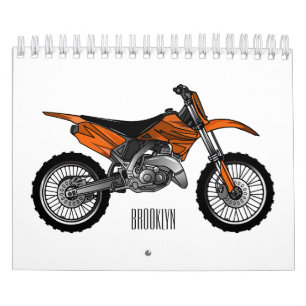 Calendrier Illustration de dessin sur les transports