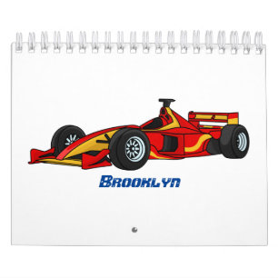 Calendrier Illustration de dessin sur les transports