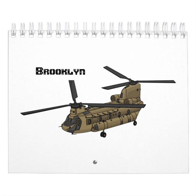 Calendrier Illustration de dessin sur les transports (Protection)