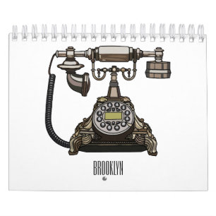 Calendrier Illustration de l'appareil domestique