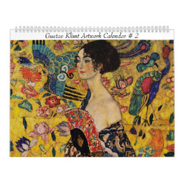 Calendrier Illustration numéro 2 de Gustav Klimt