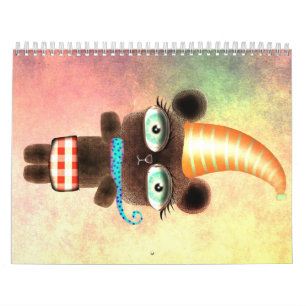 Calendrier illustré pour enfants 2012