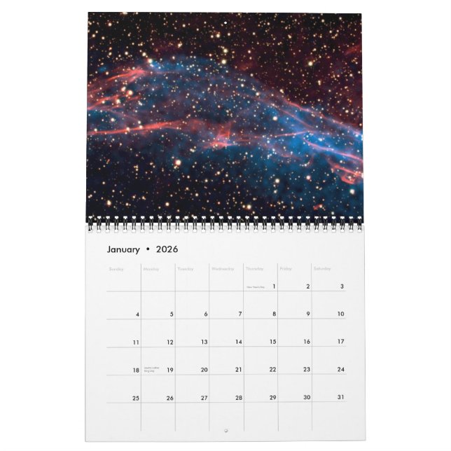 Calendrier Images de la NASA (Jan 2026)