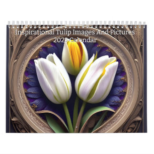 Calendrier Images Et Messages Inspirationnels De Tulipes,