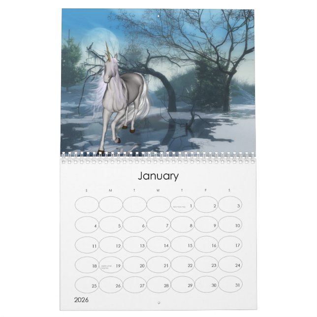Calendrier Imaginaire 2013 équin (Jan 2026)