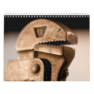 Calendrier imprimé par coutume d'outils de