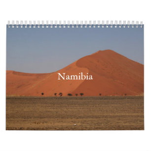 Calendrier imprimé par Namibien