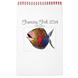 Calendrier imprimé personnalisé : Poisson Imagin