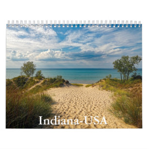 Calendrier Indiana-USA