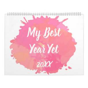 Calendrier Inspiration personnalisée Cute