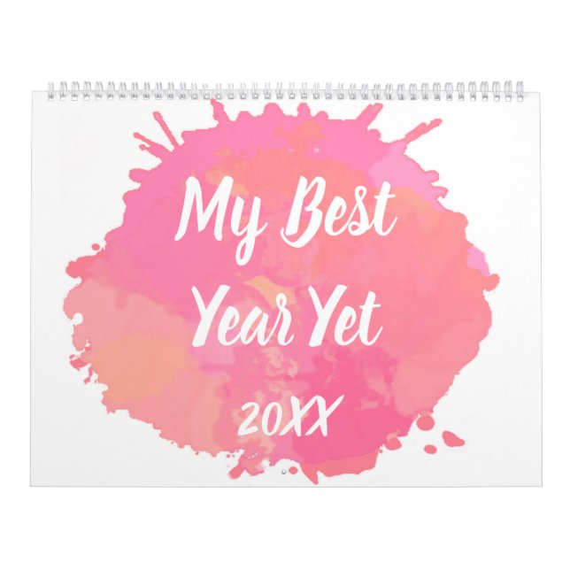 Calendrier Inspiration personnalisée Cute (Protection)