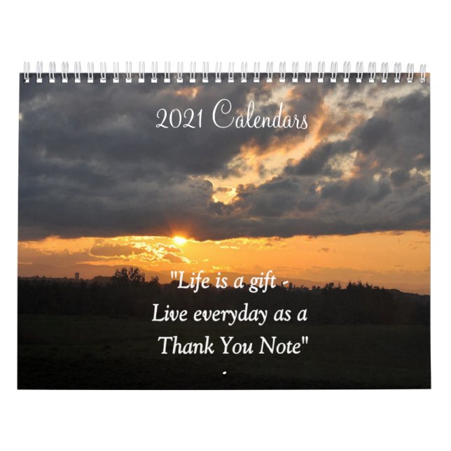 Calendrier Inspirationnel 2021 (Protection)